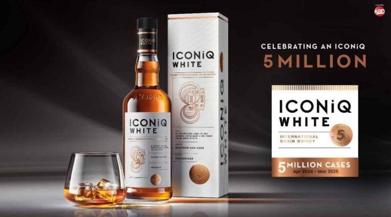 ICONiQ व्हाईट व्हिस्की भारतातील तरुणाईच्या पसंतीस टॉप ट्रेंडिंग ब्रँड म्हणून 50 लाखांहून अधिक केसचा खप