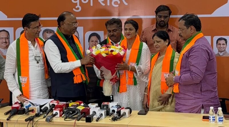 प्रभाग २४ मध्ये भाजपाची पकड घट्ट; राष्ट्रवादी (अजित पवार गट) मधील प्रमुख नेते भाजपमध्ये दाखल