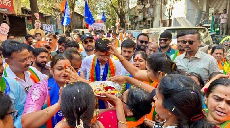 प्रभाग क्रमांक २४ मध्ये भाजप उमेदवारांचा प्रचार झंझावात; मंगळवार पेठेत तरुणांचा पक्षप्रवेश, भाजपचा गड अधिक मजबूत