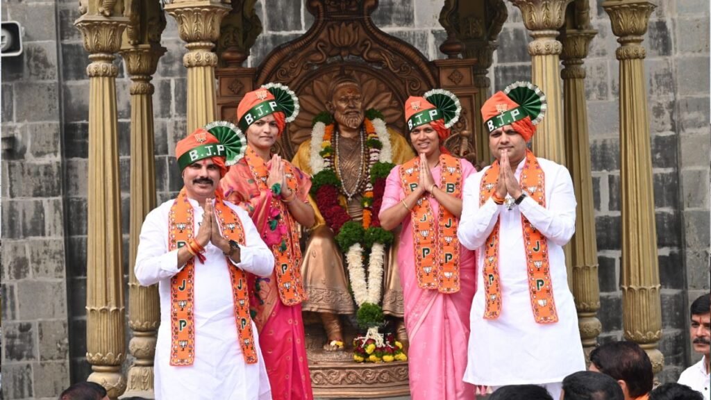 जनतेचा उत्स्फूर्त प्रतिसाद, कार्यकर्त्यांचा उत्साह; प्रभाग ०९ मध्ये भाजप आघाडीवर