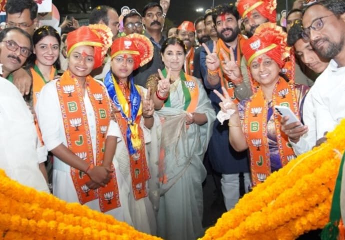 प्रभाग क्रमांक ३६ सहकारनगर–पद्मावतीत भाजपाचा जोरदार प्रचार;शैलजा अरुण भोसले ठरत आहेत नारीशक्तीचा विश्वासार्ह आवाज