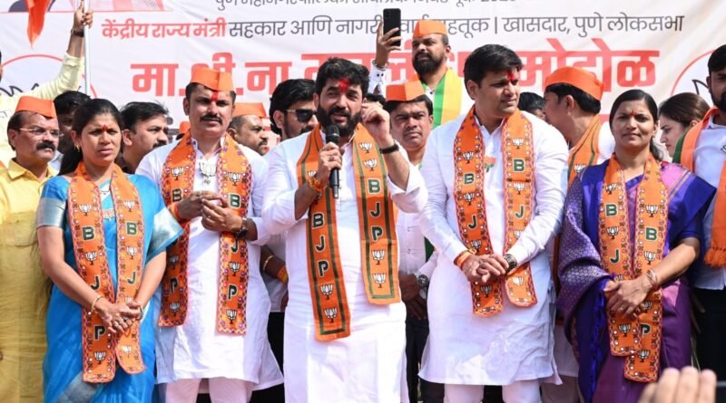 भव्य बाईक रॅलीतून ४–० विजयाचे स्पष्ट संकेत – केंद्रीय राज्यमंत्री मुरलीधर अण्णा मोहोळ