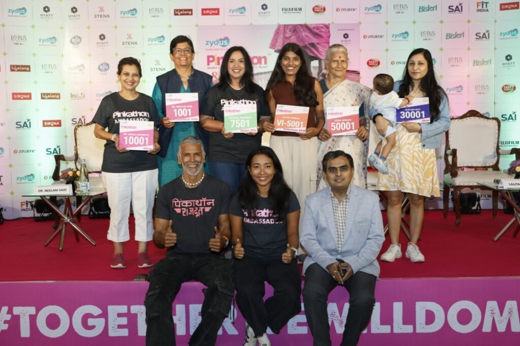 झायडस पिंकॅथॉनचे सात वर्षांनंतर पुण्यात शानदार पुनरागमन, शहरातील महिलांच्या धावण्याच्या चळवळीला पुन्हा नवी ऊर्जा