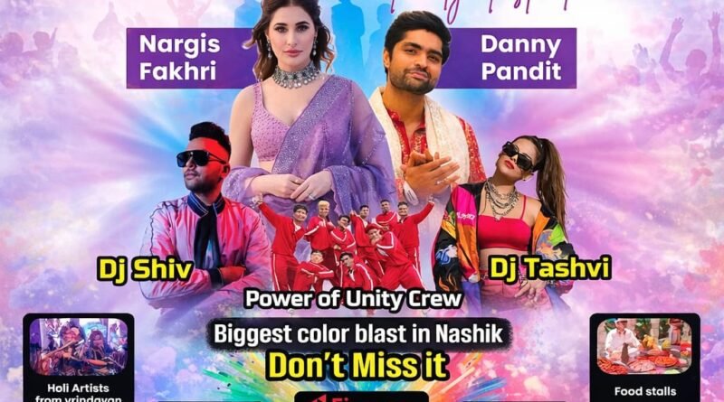 'Rang De Nashik', the biggest Rang Panchami in Nashik ever